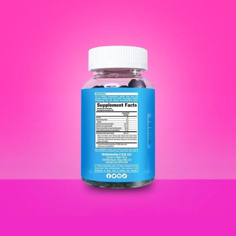 

CBB Women’s Multivitamin Gummies - Weight Management, Enhance Figure, Boost Mood, and Enhance Concentration