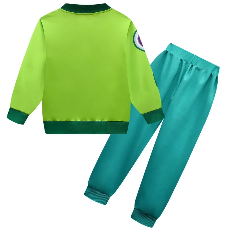 Anime the Creature Cases Felpa per bambini Abito con cappuccio Snow Leopard Amur Costumi Cosplay Ragazzi Costume da spettacolo di Halloween