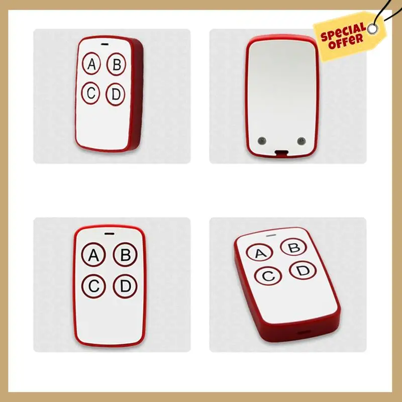 433 МГц автоматический копирующий пульт дистанционного управления, электрический механизм открывания гаражных ворот, пульт дистанционного управления, Дубликатор, клон, код клонирования, 4 клавиши-WMAN