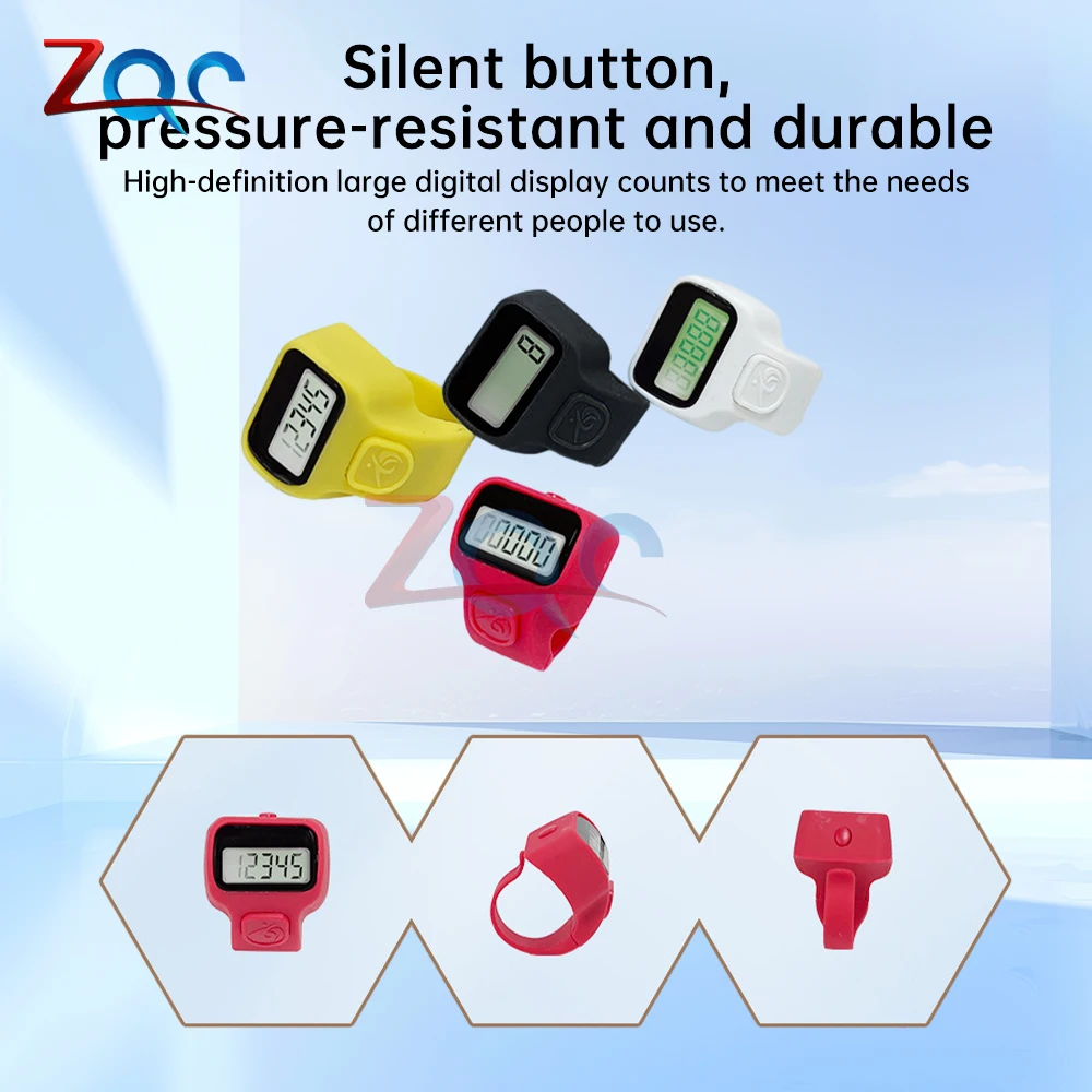 Electronic Counter Unique Design Mini Ring Counting Electronic Counting Convenient Tool People Flow Counter Easy To Use Counter