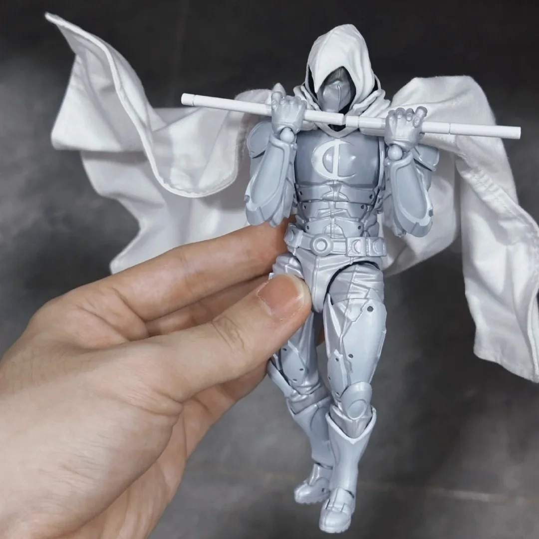 

Ko Moon Knight Amazing Yamaguchi Style Marvel Mobile Doll Cool Handmade Model Toy Desktop Ornament Boy'S Holiday Birthday Gift