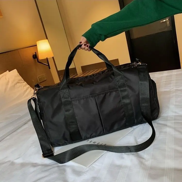 Mala de Fitness para separação seca e úmida masculina e feminina, bolsa de viagem portátil leve de grande capacidade, bolsa esportiva