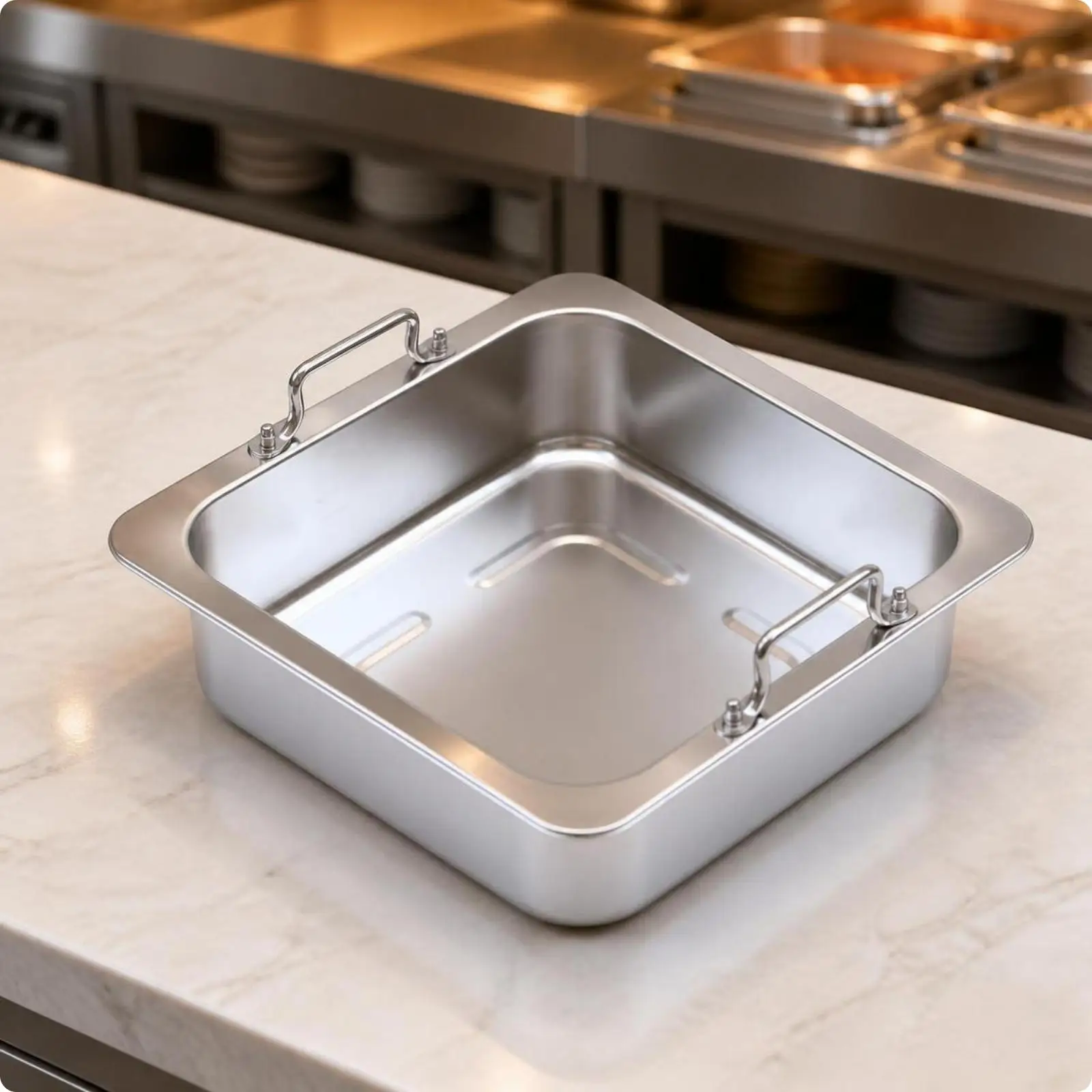 Hot Pot with Handles | Uncoated 304 Stainless Steel, Three-Layer Composite Bottom, for Home