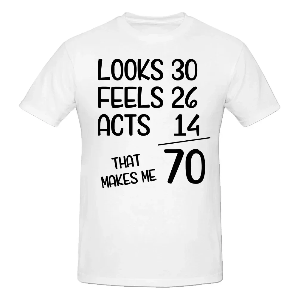 Novelty Awesome 70 Year Old 70th Born In 1954 T Shirts Streetwear Short Sleeve Birthday Gifts Summer Style T-shirt Mens Clothing