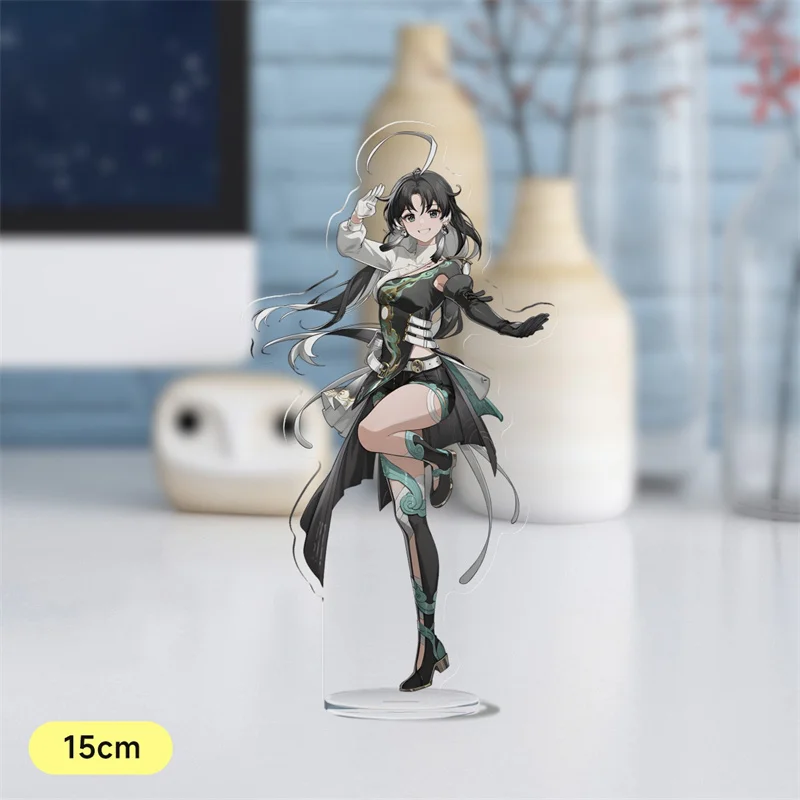 Game Wuthering Waves Acrylic Stand Model JIYAN ENCORE JIANXIN Figure Cosplay Model Cute Desk Display Ornament Props Fans Gifts