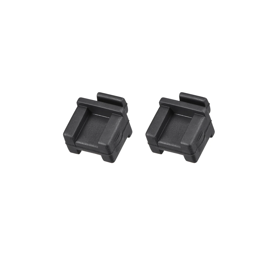 Uxcell 5pcs SFP Port Silicone Protectors Cap Port Cover Anti Dust Plug 14mmx12mmx17mm Black Silicone Anti-dust Stopper