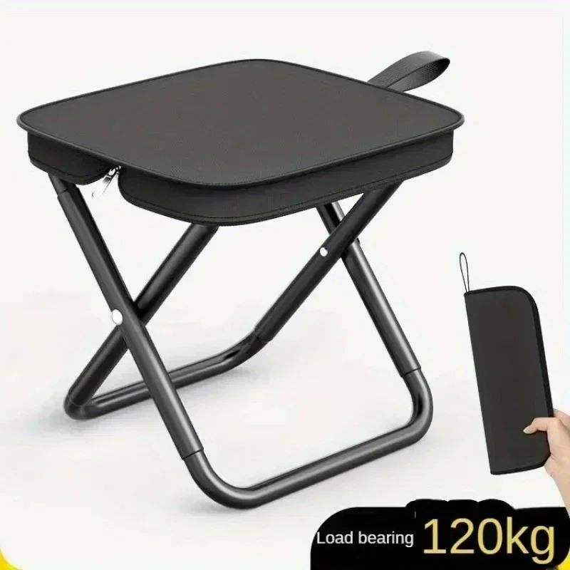 

Portable multifunctional outdoor picnic camping folding chair, ultra light fishing stool, travel stool, fishing accessories