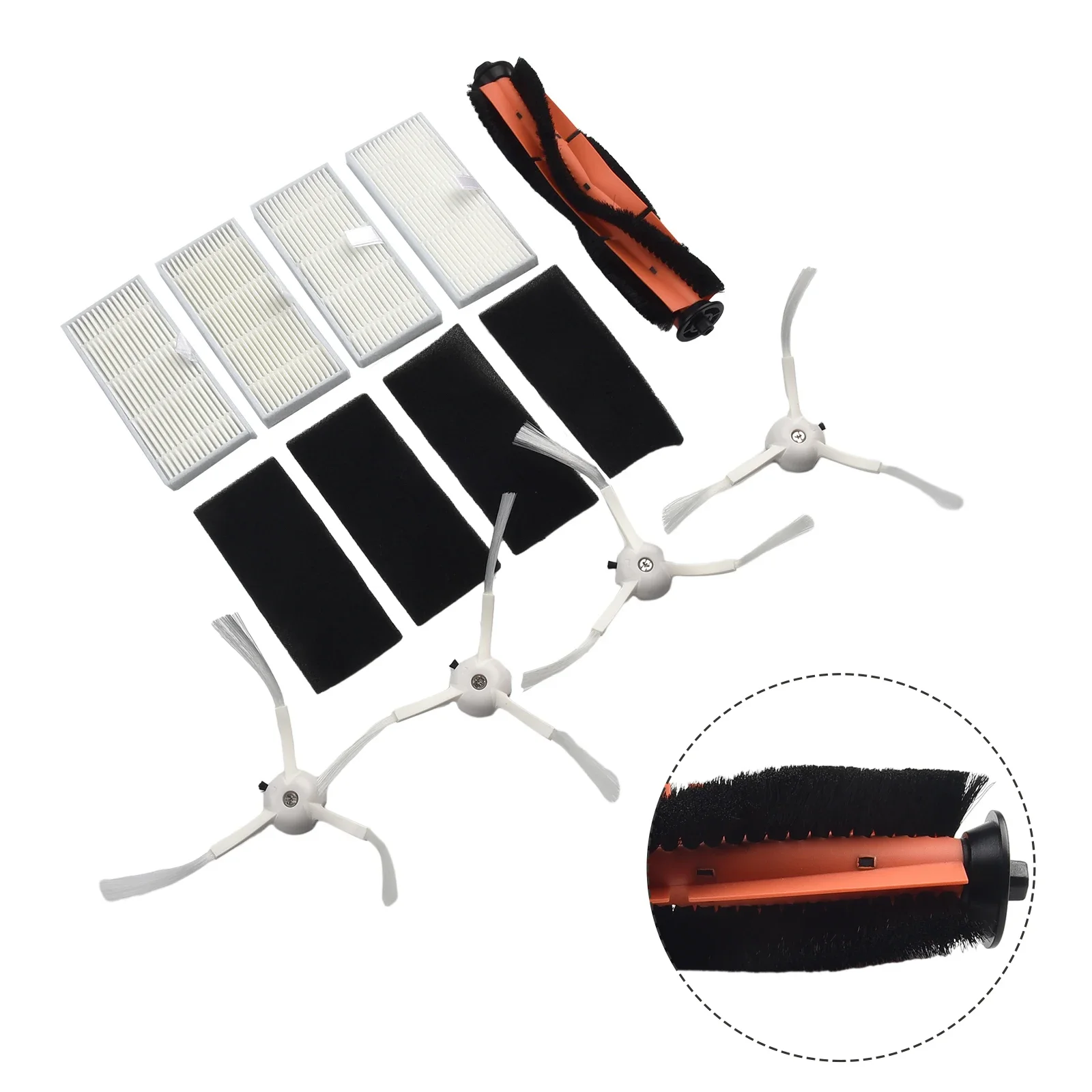 saai Ihre Maschine mit dem Hauptbürstenfilter für R1 R1A R1 Pro S1 Roboterstaubsaugerteile