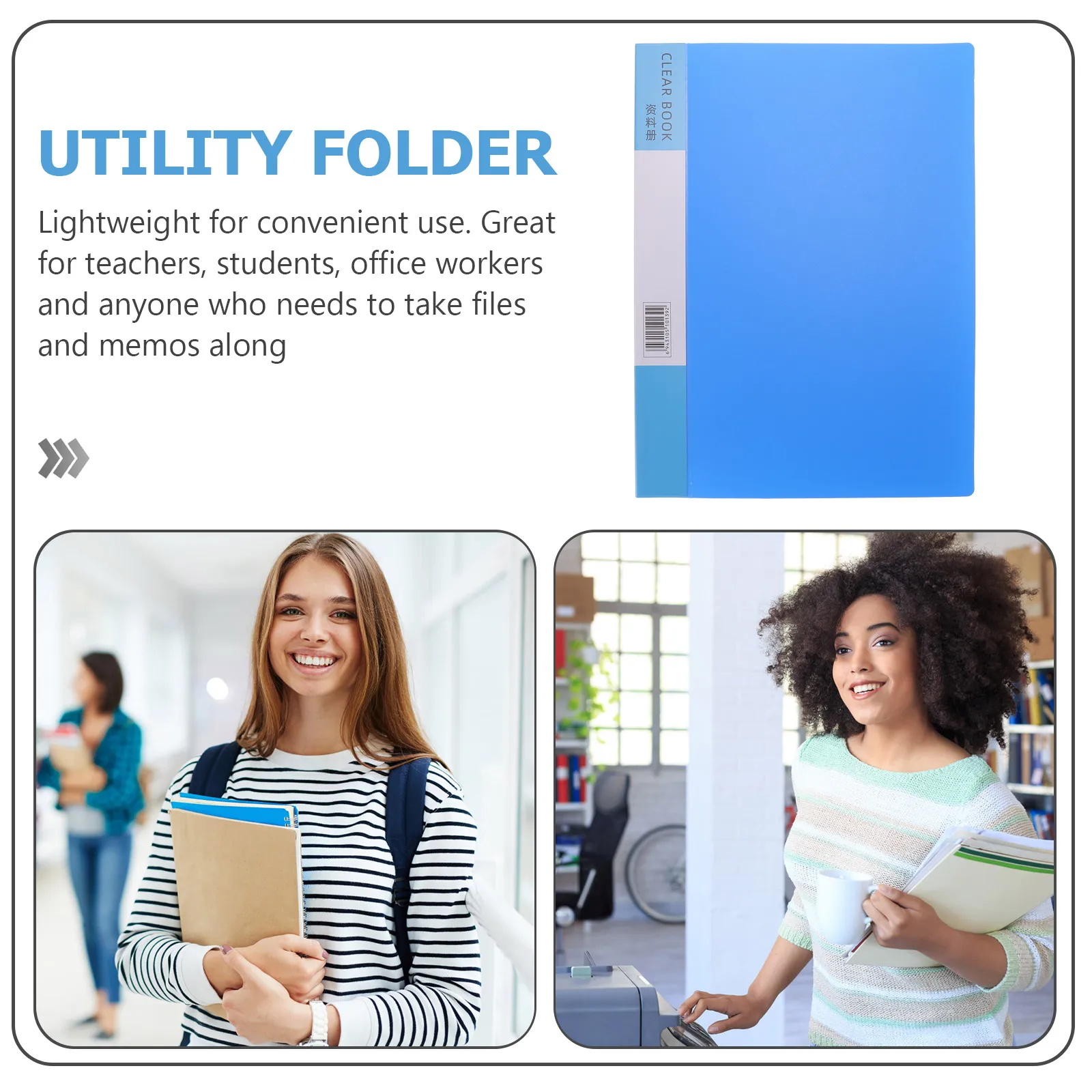 

Premium File Protection Large Capacity Paper Cover Organizer Holder Documents Letters Leaflets Office Home Lightweight
