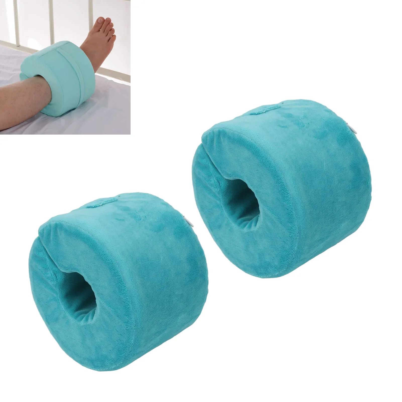 

2 шт., подушка для поддержки высоты ног, подушка для подъема пятки, подушка для лодыжки для кровати, боли при давлении ног, восстановление хирургии, защита лодыжки
