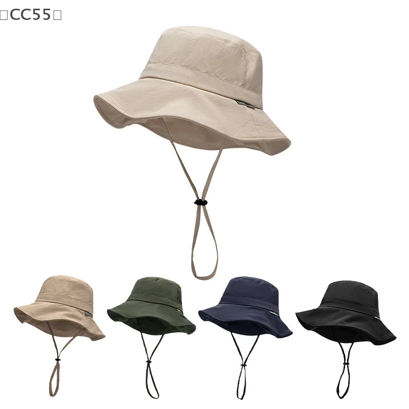 itariaCC55 soiNew Four Seasons Bucket Hat, schnell trocknend, leicht, faltbar, Aufbewahrung, Sonnenhut, Outdoor-Wanderhut, Angelkappe
