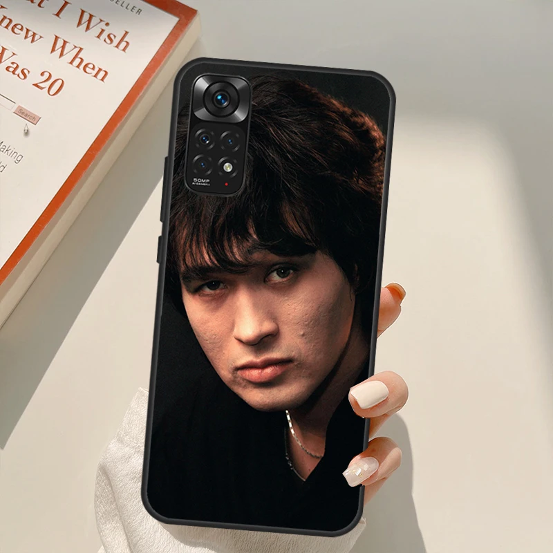 Viktor Tsoi Case For Xiaomi Redmi Note 11 Pro 8 9 11S 10S 9S Note 10 Pro Cover For Redmi 10 10C 9A 9C
