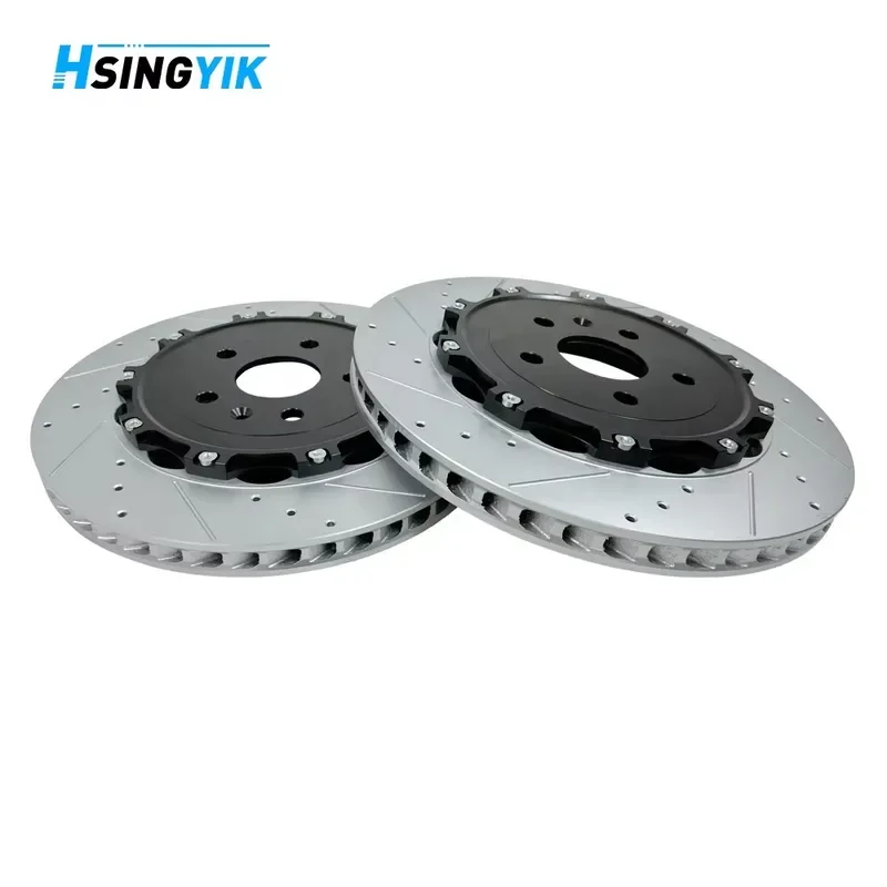 Hsingyik Rear 2-Piece Rotor Brake Disc for Cadillac CTS Chevrolet Camaro 22798839 25851166 92223366 92245929 365X26MM