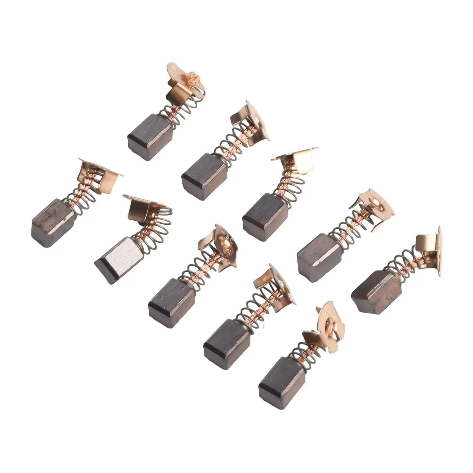 Practical High Quality Carbon Brushes 10x7x7mm 191971-3 Replacement Part 10PCS Angle Grinder Carbon Motor Brushes
