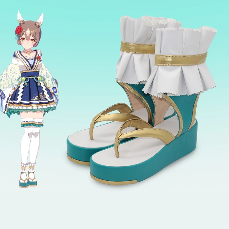 Game Pretty Derby Satono Diamond Cosplay Schoenen Laarzen Dia-chan Voor Hallowmas Party Volwassen Vrouwen Mannen