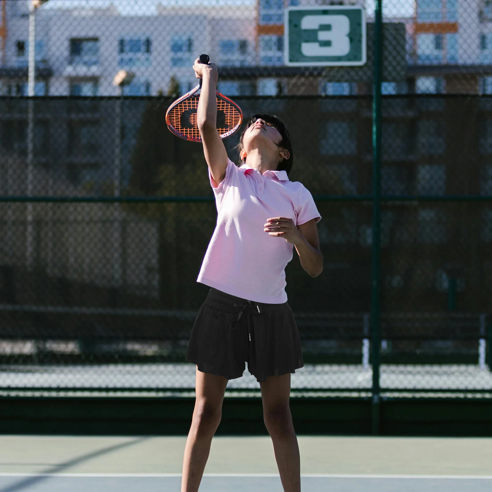 

Skort for Woman Short Pantskirt Height 130cm Workout Sports Tennis Golf Yoga Running Skorts Skirt with Shorts Skorts for Woman