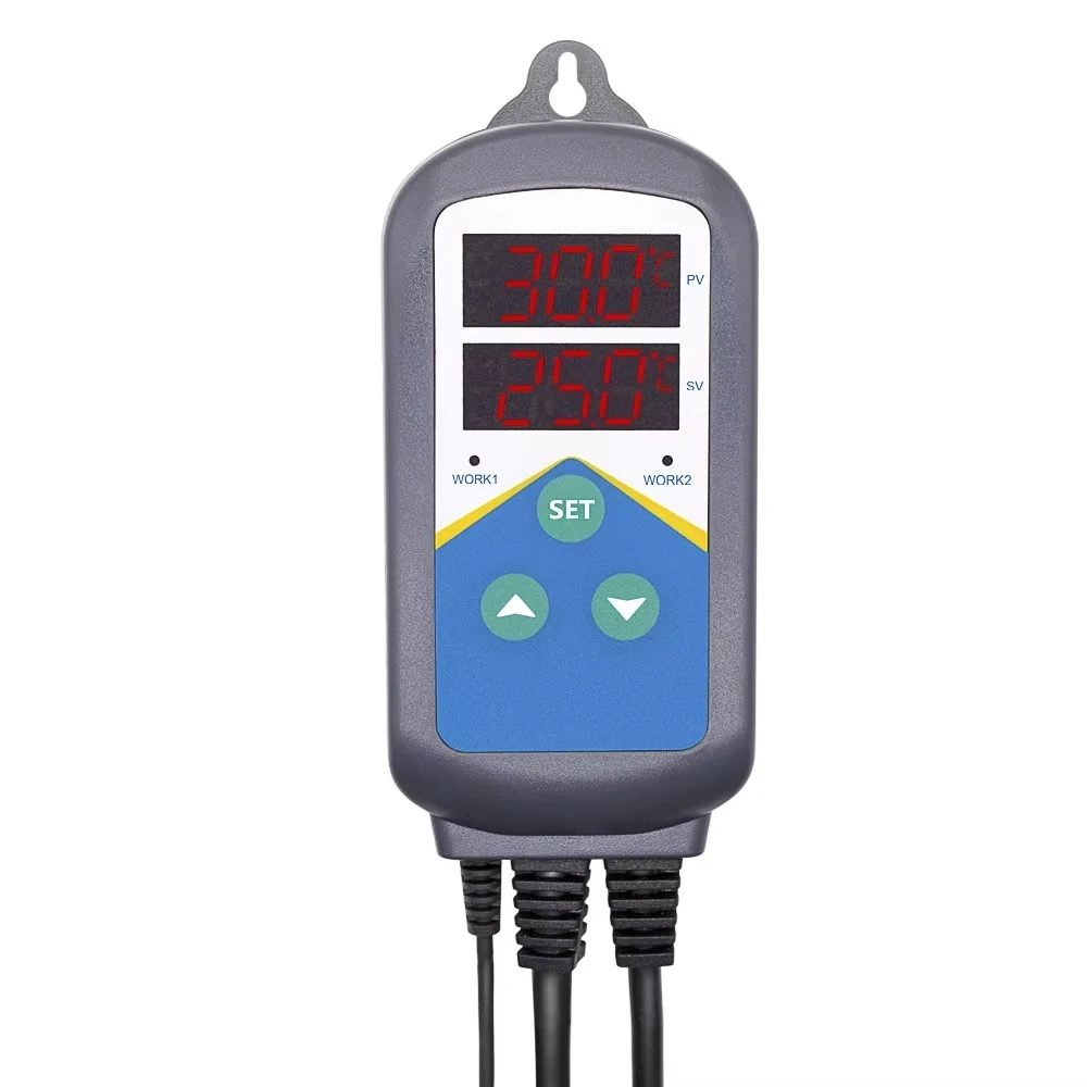 Inkbird ITC-306 Differential Electronic Temperature Controller, Timer, 12V 24V Thermostat, Heating Cooling Control