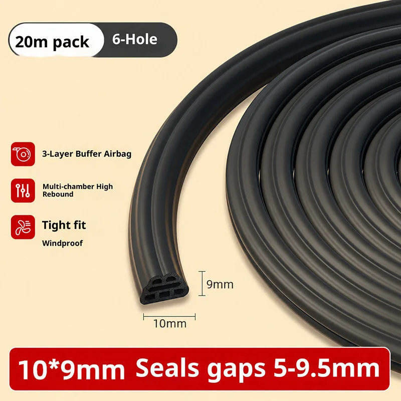 Anti-theft door entrance door gap seal strip sound insulation ultra quiet bedroom door frame anti-collision gap strip window win