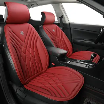 適用於賓士所有車型E-ClassW210 W212 W213 C207 C238的通用型PU皮革汽車座椅套,汽車配件 8 最佳銷售 賓士E級真皮座椅套 - №1