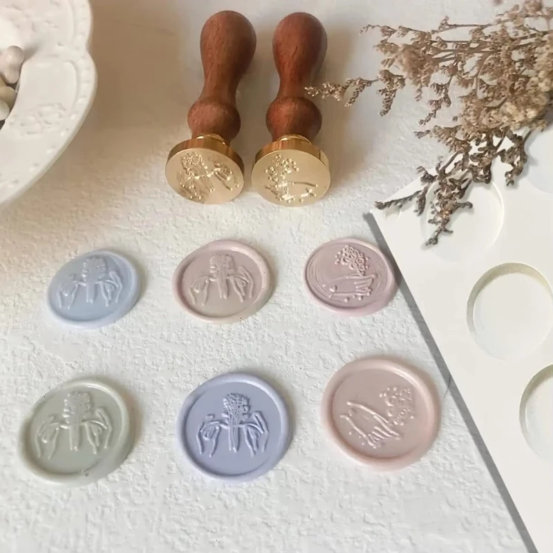 3D Emboss Wax Seal Stamp Baking Silicone Mat Sealing Wax Stamp Envelopes Wedding Invitations Scrapbooking only chapter header