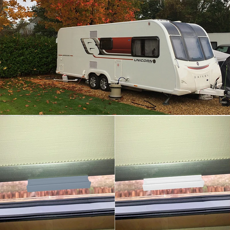 مقبض بديل لواقي القافلة العمياء لشاشات الطيران ستائر المنزل المتنقل Campervan Refits استبدال متين