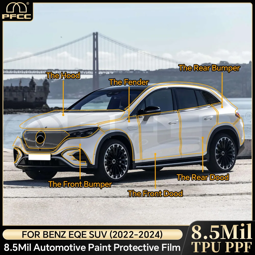 

PPF TPU for Mercedes-Benz EQE 2022 2023 2024 Invisible Car Body Paint Protection Film Clear Bra PPF Decal Scratch Resistant