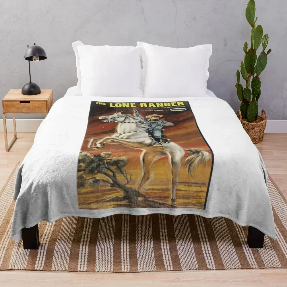 

Lone Ranger Throw Blanket All Weather Soft Throw Blanket for Sofa