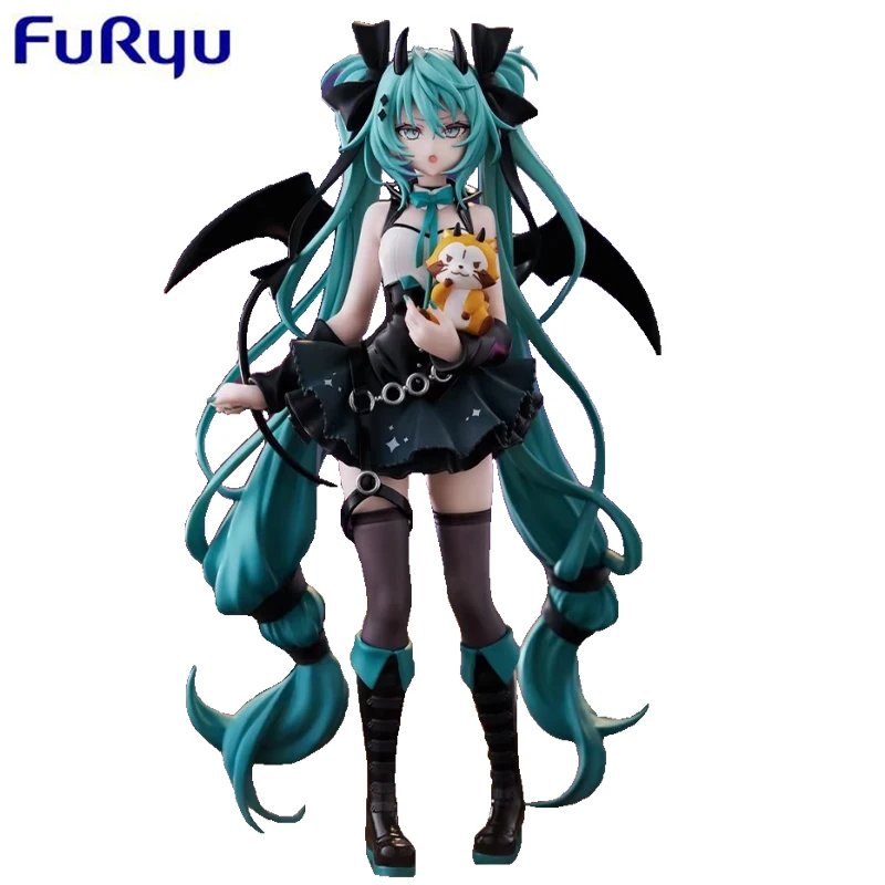

Оригинальный FuRyu Trio-Try-iT Hatsune Miku Rascal The Raccoon, аниме-фигурка, игрушки, коллекция моделей из ПВХ, экшн-фигурка, кукла в подарок