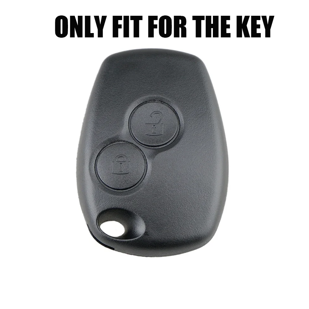 Silicone Car Key Case Cover For Renault Duster Modus Clio 3 Kangoo DACIA Logan Scenic Megane Sandero Captur Twingo Modus 2 Butto