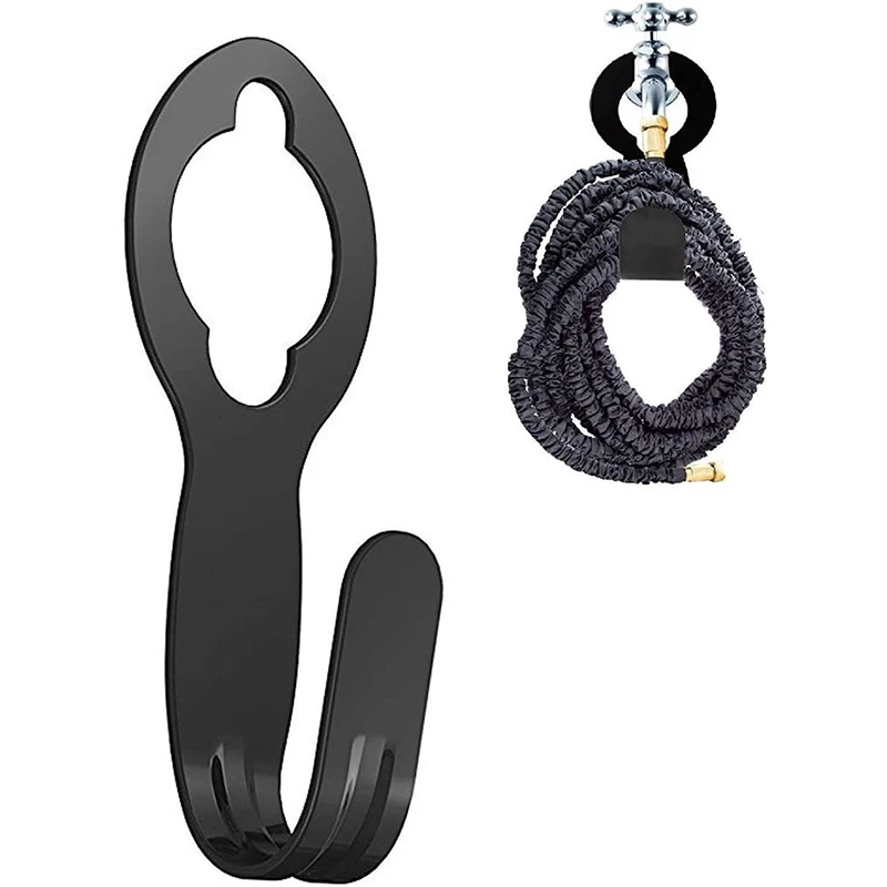 1Pc Portable Wall Hook Garden Tap Car Washing Garden Tools Telescopic Water Pipe Hook Hose Accessories Storage Rack