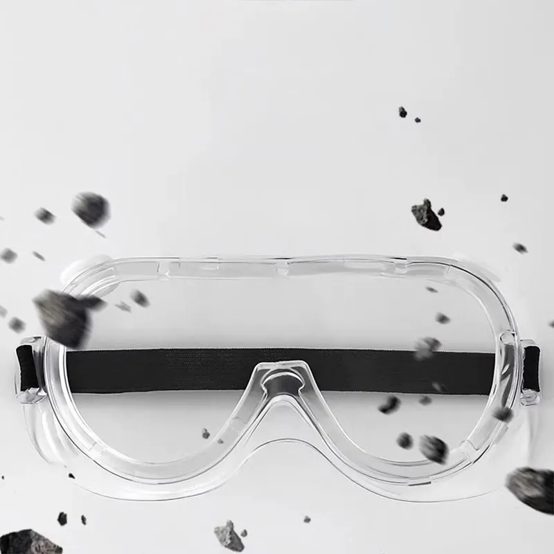 نظارات أمان واسعة الرؤية قابلة للتعديل لحماية العين بعدسات شفافة مضادة للضباب، نظارات أمان ناعمة وخفيفة الوزن #5