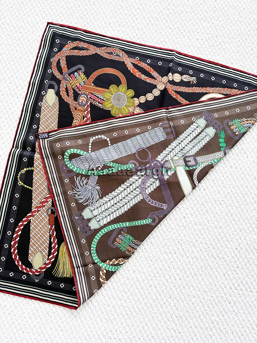women-twill-scarf-70cm-women-hand-rolled-scarfs-shawls-bag-belt-accessories-lady-christmas-gift-double-sided-print