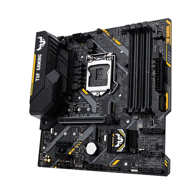 Asus Tuf B360M-PLUS Gaming Computer Moederbord Lga1151 Intel B360 M.2 Micro Atx Ddr4 Dimm Sata Iii Ondersteuning I7/I5/I3 Usb3.1 Gen2