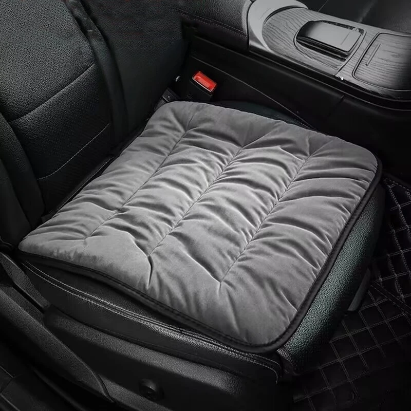 

Car Seat Cushion Seat Cover General Front Rear Full Set Down Feather Breathable Protector Mat Pad Auto Accessories for Most Cars