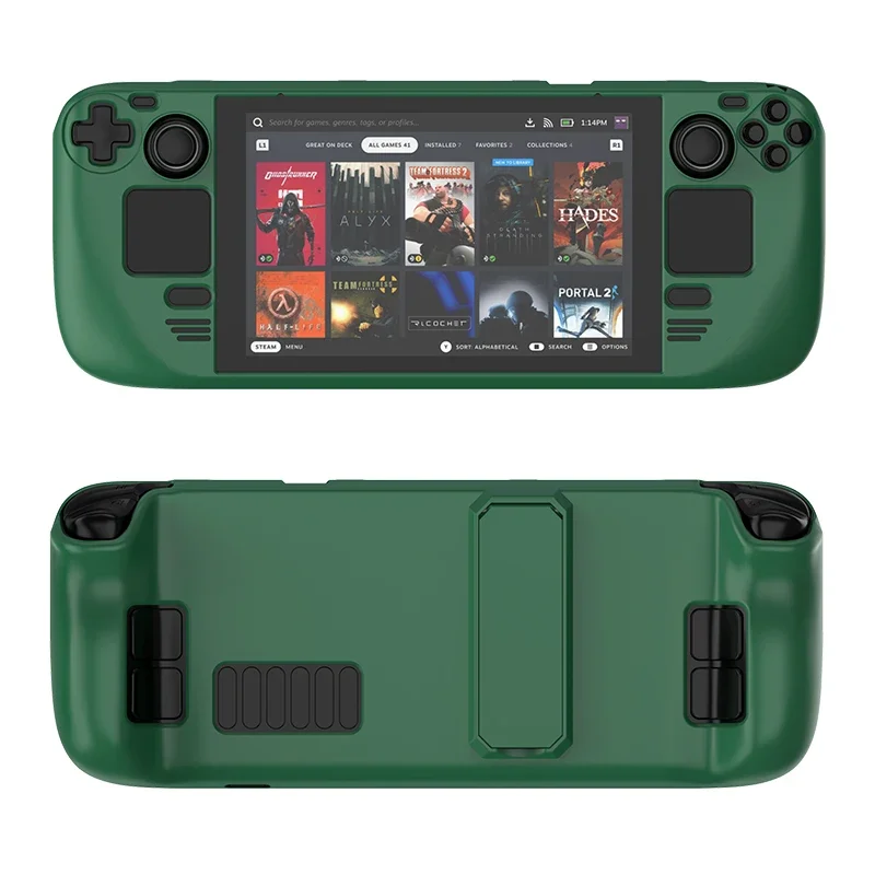 

Protective Cover Case for Steam Deck,Controller Colorful Protective Case Hard Shell with Stand