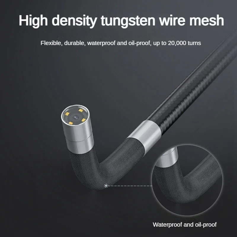 Ultra Clear Industrial Rigid Endoscope Mini Camera Auto Repair Pipe H.264 Video Compression Competitive Endoscopy Device Price
