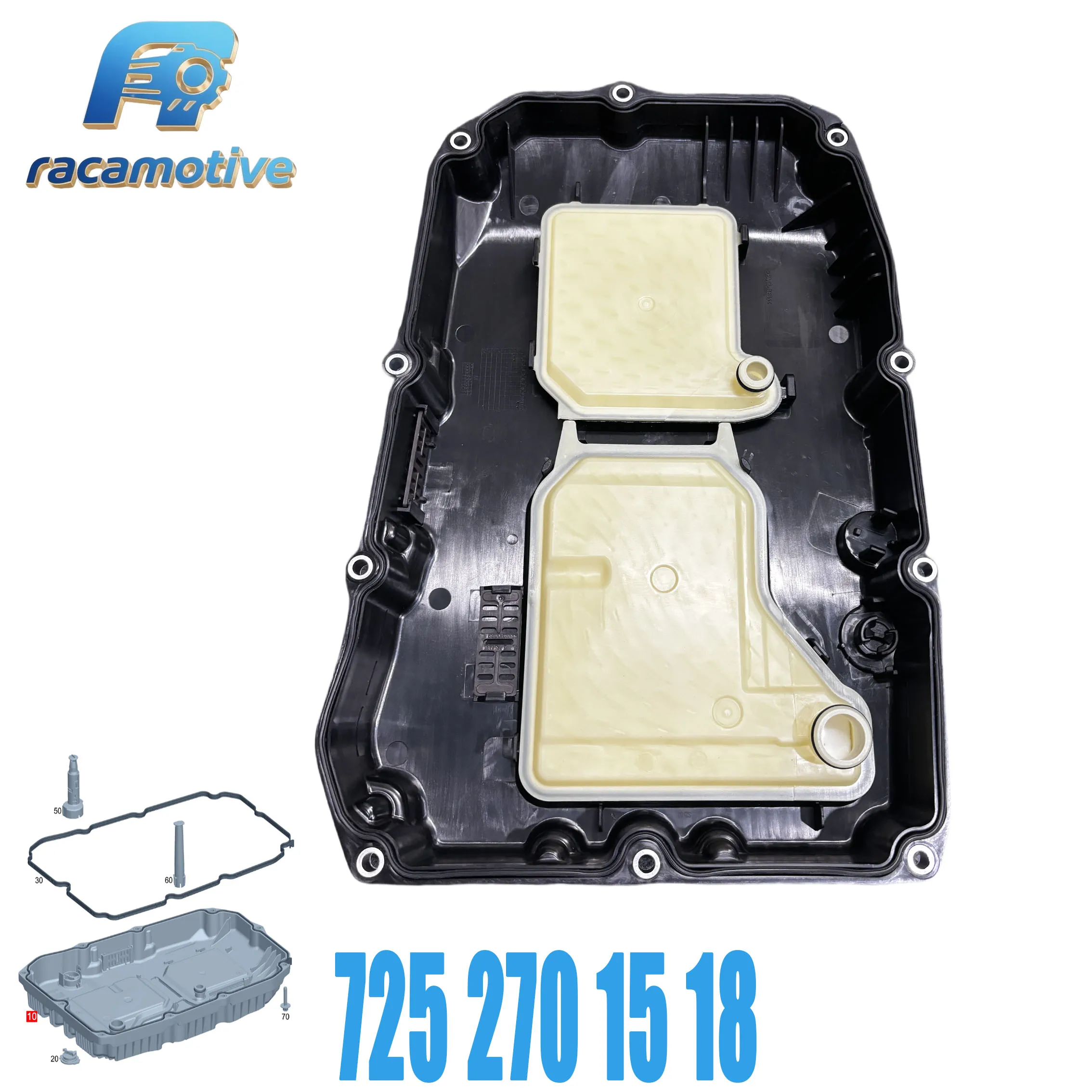 7252701518 7252700408 7252709110 для Mercedes-Benz W205 C205 C218 X218 W212 W213 S213 X253 C253 W166 масляный поддон коробки передач.