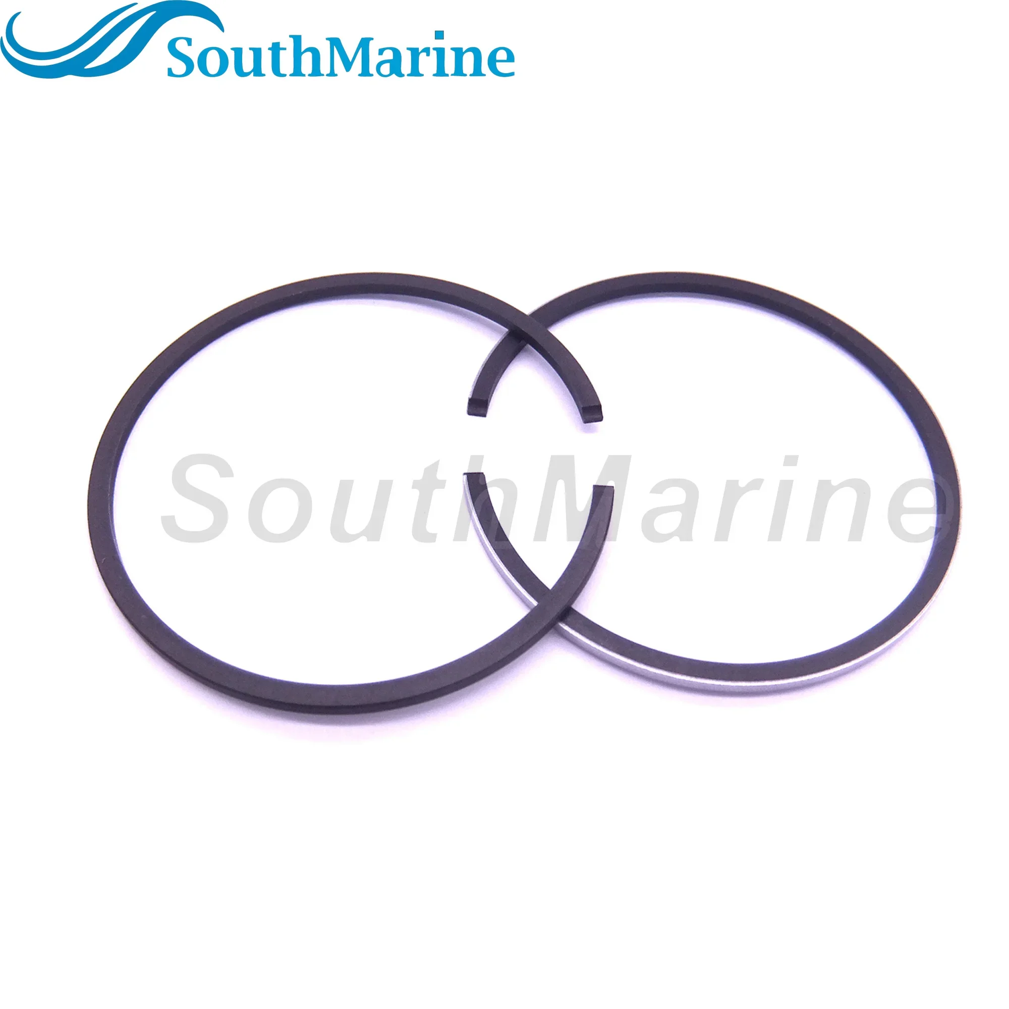 محرك القارب 39-803678A3 39-8M0080355 مجموعة حلقات المكبس STD لـ Mercury Mariner 6HP 8HP 9.8HP، 50 مم #6