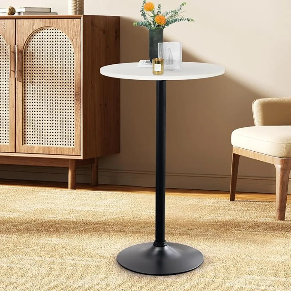 طاولة مستديرة 40 بوصة طاولة بار عالية الجودة، طاولة كوكتيل للمنزل والمطبخ والمطعم