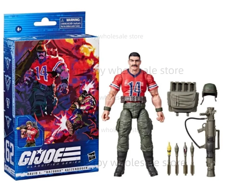 Hasbro Serie Classificata David L. Bazooka Katzenbogen 16Cm Originale Action Figure Modello Giocattolo Collezione Regalo Di Compleanno