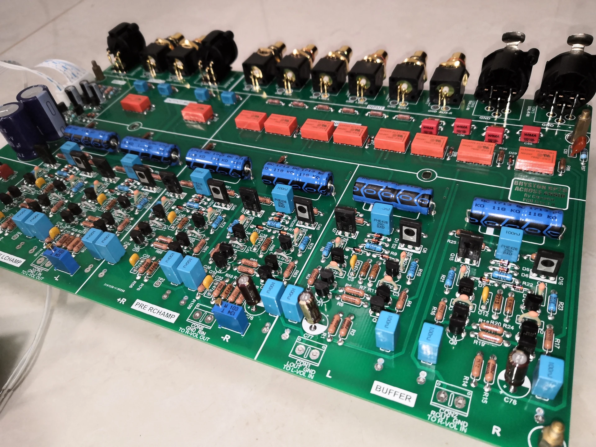 NEW latest version Bryston BP26 front-end circuit Finished board AC10-12V BP26 flagship balance preamp