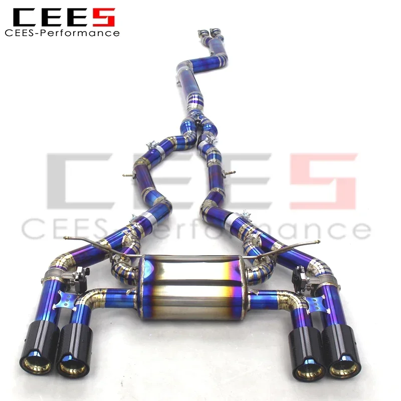 

CEES Catback Titanium Exhaust Pipes for BMW M2C/M2 Competition F87 3.0T 2018-2023 Exhaust System Exhaust Pipe Muffler Escape
