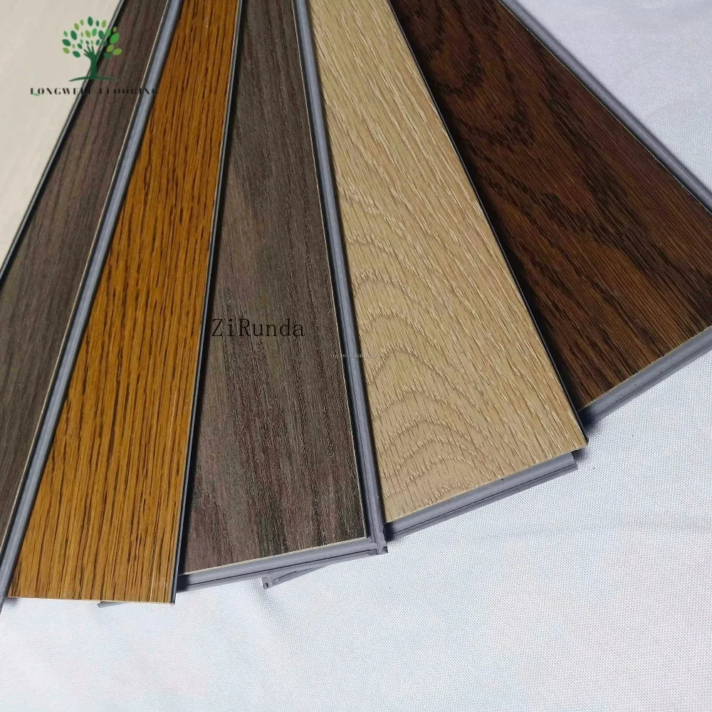 Customized version of herringbone parquet floor, wood veneer stone plastic composite engineering floor