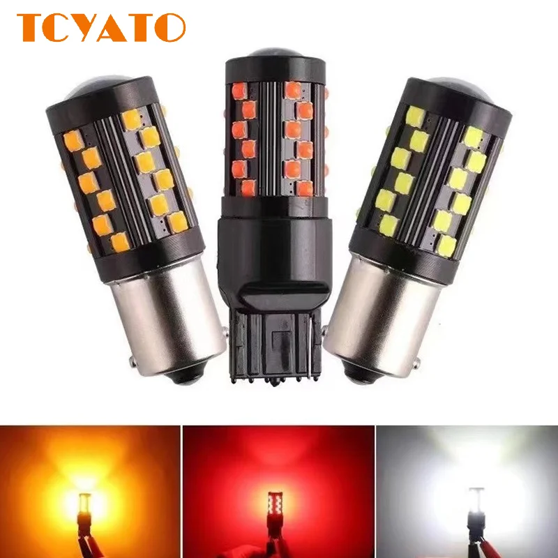 

TCYATO Automotive LED small lights T20-2016-42, SMD turn signals, brake lights 1157, rear fog lights 1156