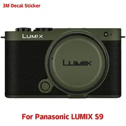 LUMIX S9 Anti-Scratch Lens Sticker Protective Film Body Protector Skin For Panasonic LUMIX S9 lumixS9 S 9