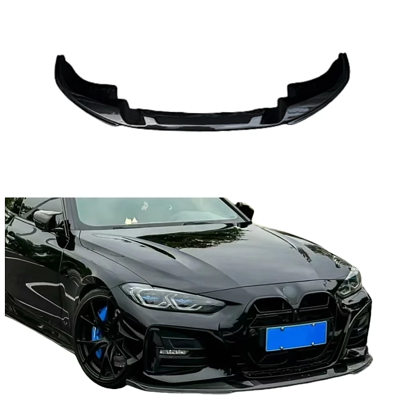 

3D Style Carbon Fiber Front Bumper Lip for Bmw 4 Series G22 Front Lip