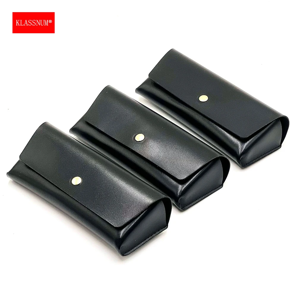 

KLASSNUM новый мягкий чехол для очков из искусственной кожи, очки для чтения, черная упаковочная коробка, чехол для солнцезащитных очков, модная сумка для очков, аксессуары