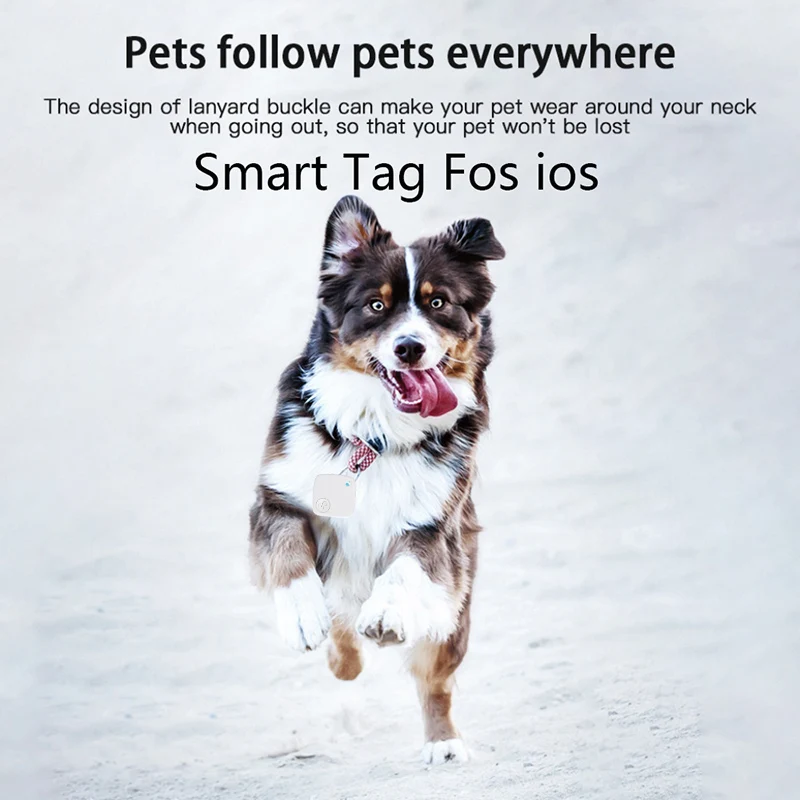 Mini GPS Tracker Tag for Kids Smart AirTag Mini Pet Anti Lost Bluetooth Smart Tag Car Locator For IOS System Find My APP