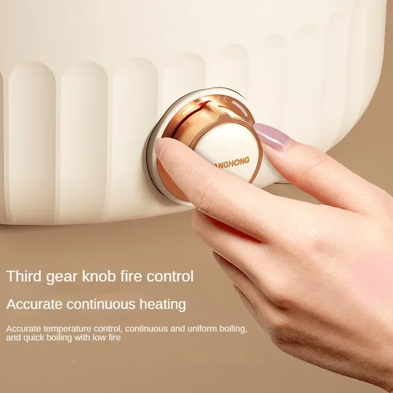 Electric Hot Pot Non-stick Cooker Multicooker Double-flavor Chafing Dish Cooking Home Appliances for Kitchen Cocina Electrica