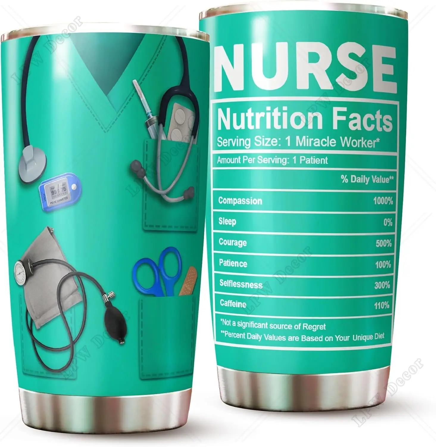 Nurse Tumbler Gifts for Nurse on Christmas For Women Cup Graduation Gift Idea Nursing For for Nursing Students Tumbler 20 Oz